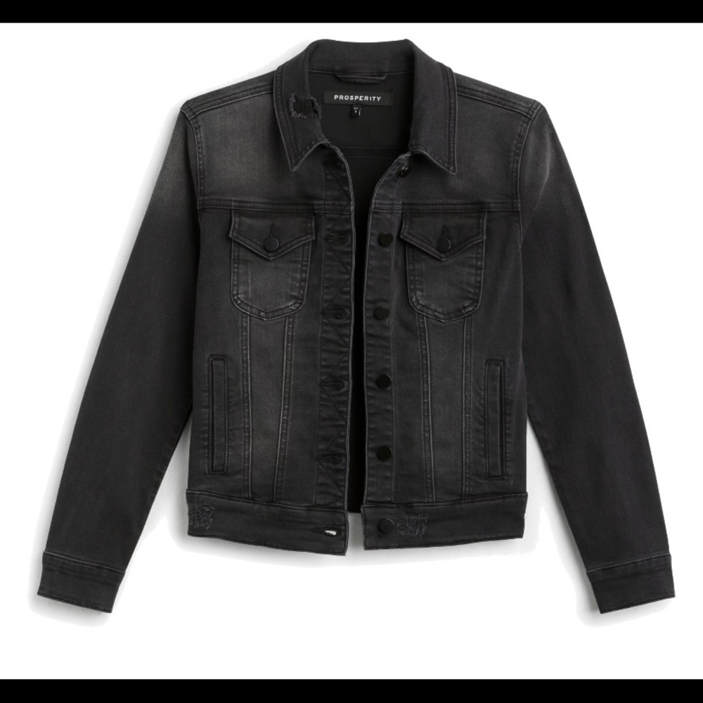 Prosperity Black Denim Jacket